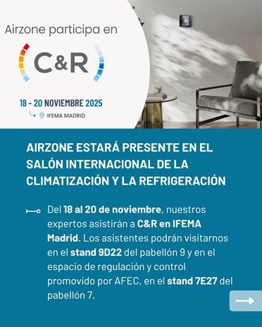 AIRZONE: Con la llegada del mes de noviembre, también llegan las últimas noticias del sector de la Climatización.
