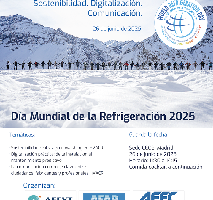 AFEC: Talento HVACR para un futuro real. Sostenibilidad, digitalización y comunicación.