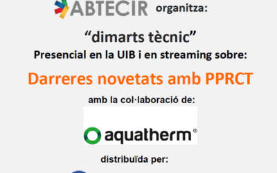 Darreres novetats amb PPRCT de AQUATHERM