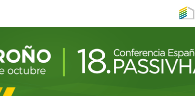 PEP (Plataforma Edificación Passivhaus) entidad amiga de ABTECIR celebra la 18ª Conferencia Española Passivhaus del 22 al 24 de octubre en La Rioja.